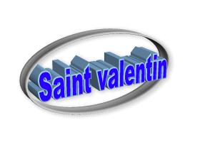 Gif animé Saint Valentin qui balance